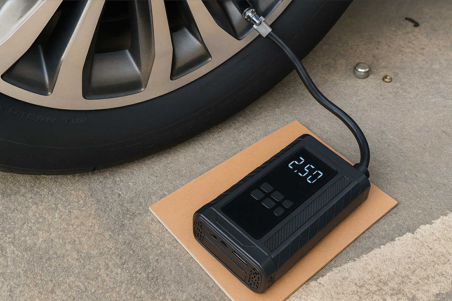 Compresor Auto Portabil 4 in 1
